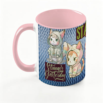 STAND OUT: Large Classic Ceramic Mug (15oz)
