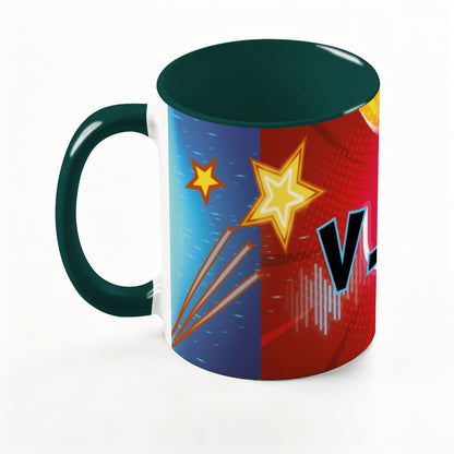 Large Colorful Mug (15oz) (Made in USA)