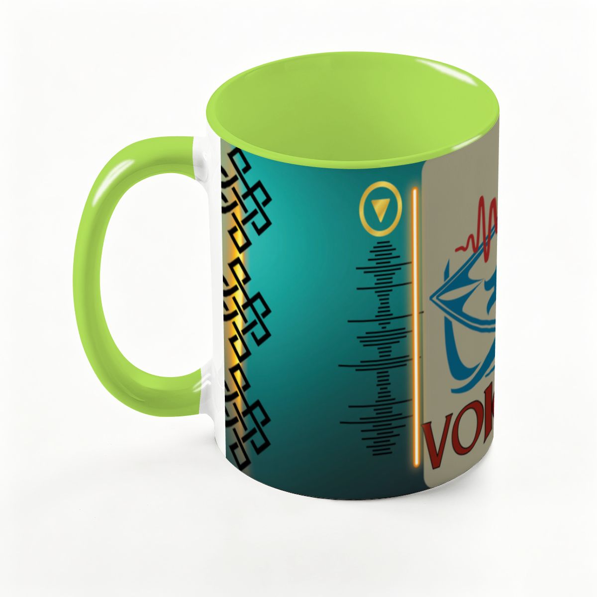 Large Colorful Mug (15oz) (Made in USA)