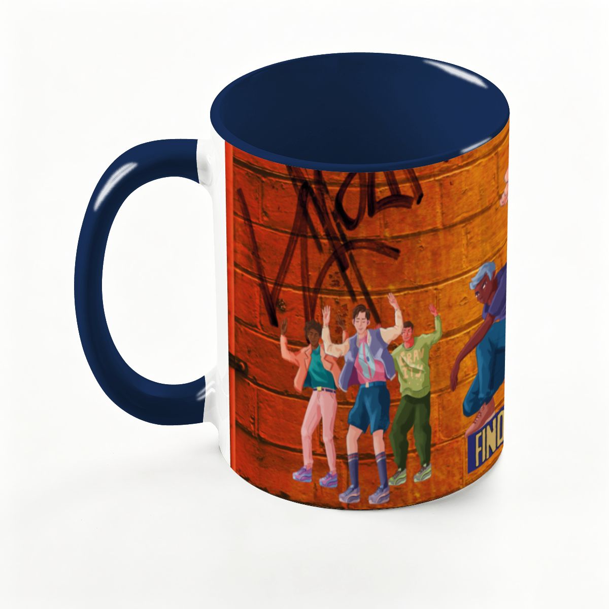 Urban Style: Large Classic Ceramic Mug (15oz)