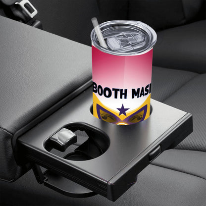 BOOTH MASK: SUPER HERO: 20oz Straight Stainless Steel Tumbler with Straw