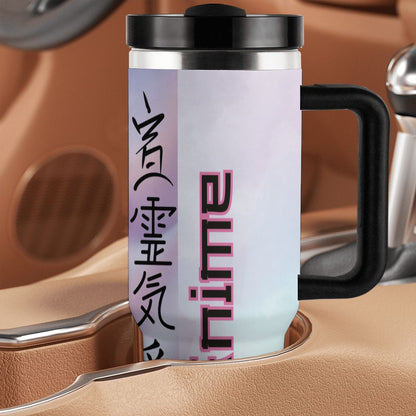40oz Tumbler with Handle and Straw (Made in USA)