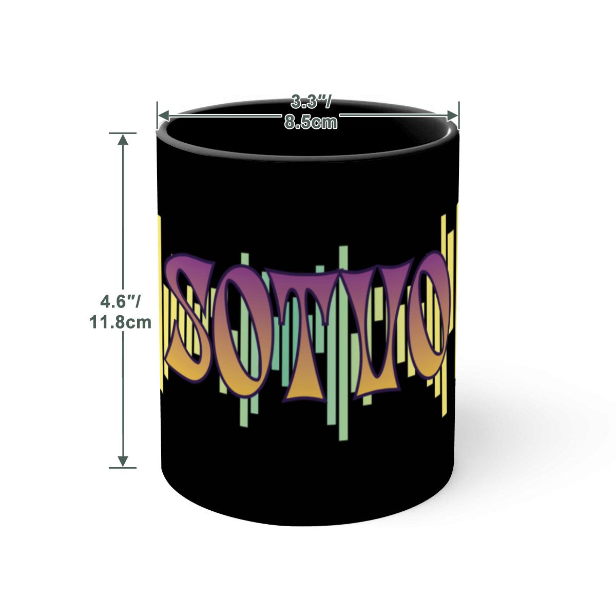 Large Colorful Mug (15oz) (Made in USA)