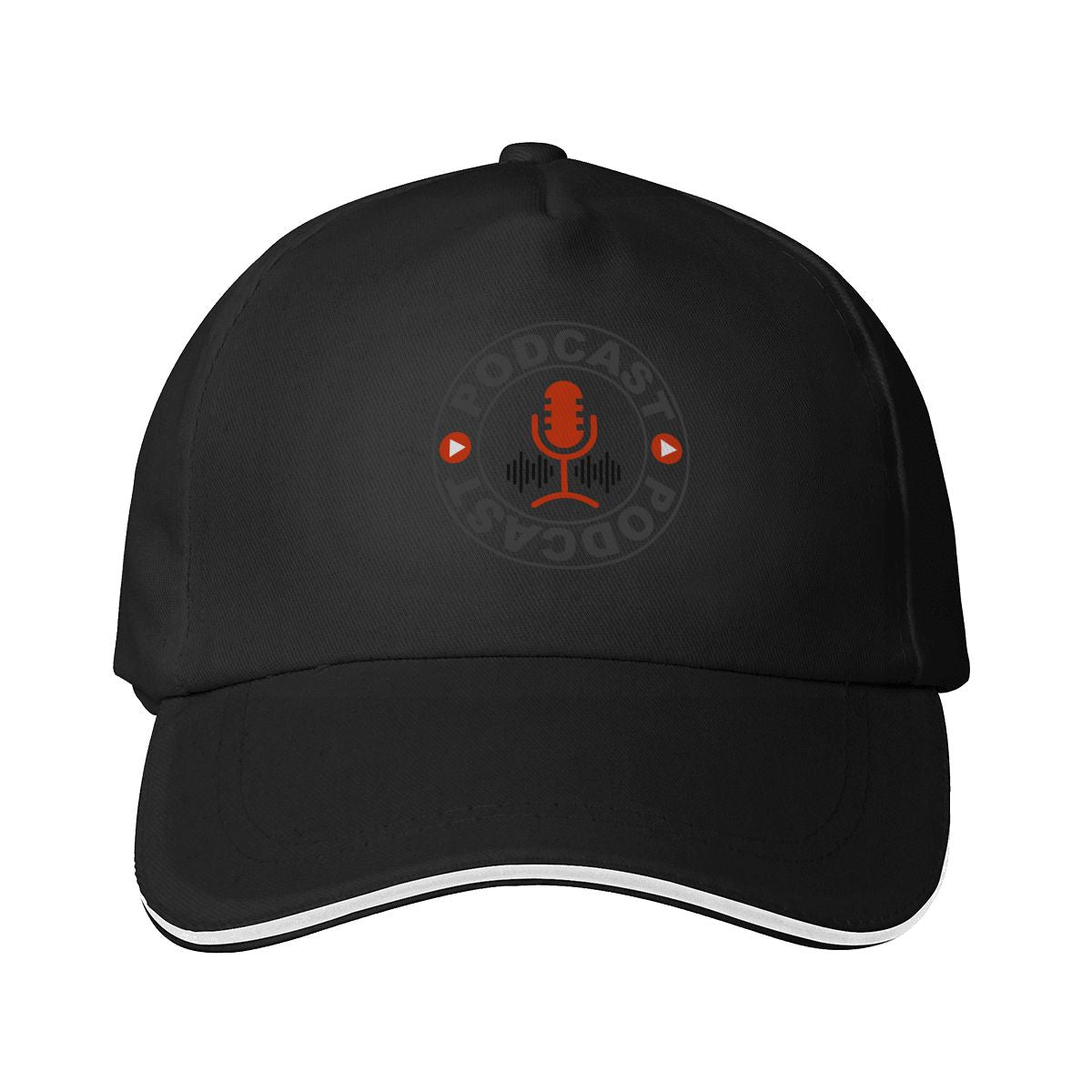 Sandwich Brim Baseball Cap (Made in USA)