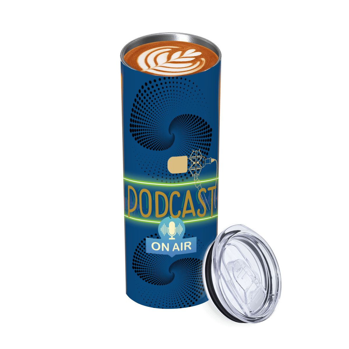 20oz Straight Stainless Steel Tumbler with Straw（Made in USA)