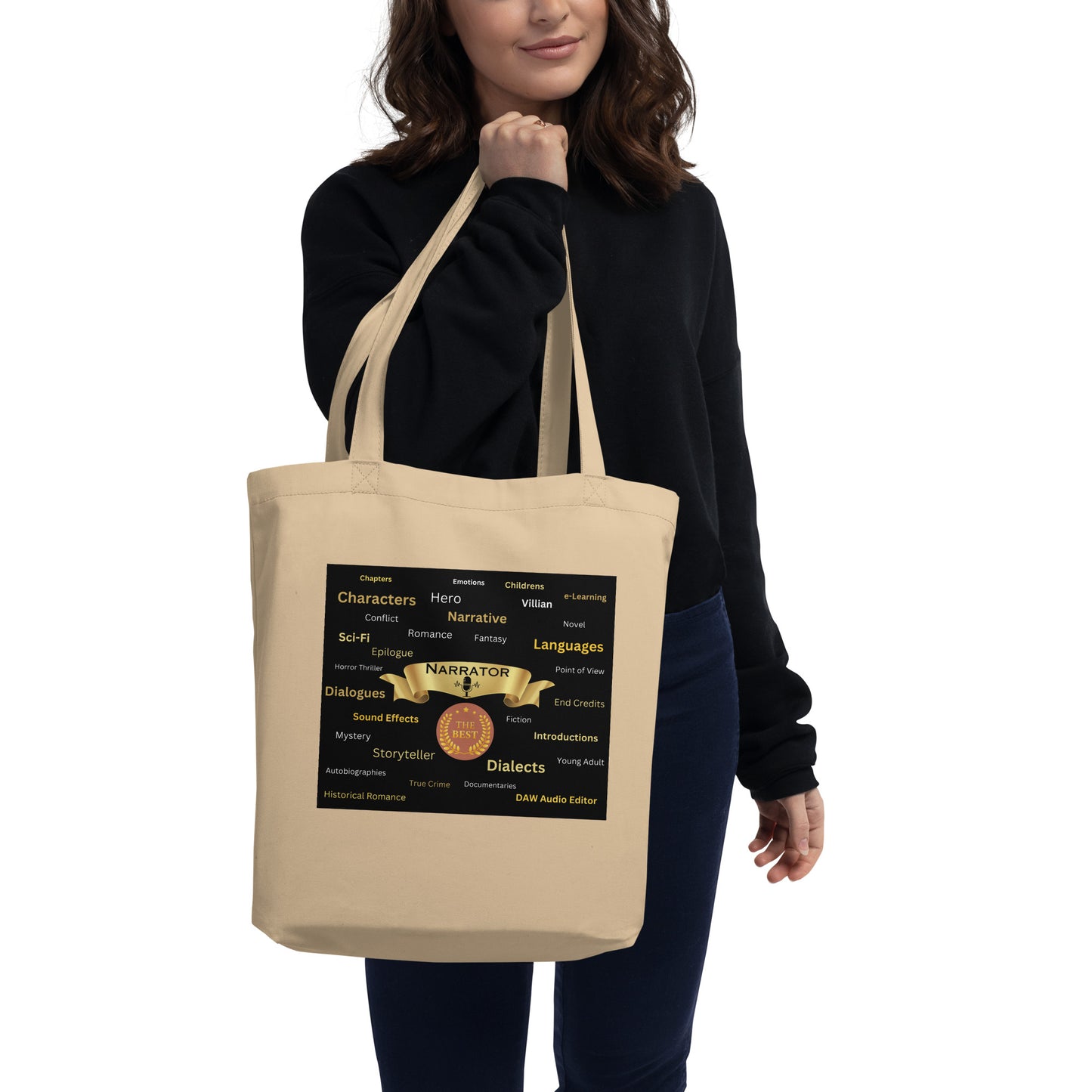 Narrator World's Best: Eco Tote Bag