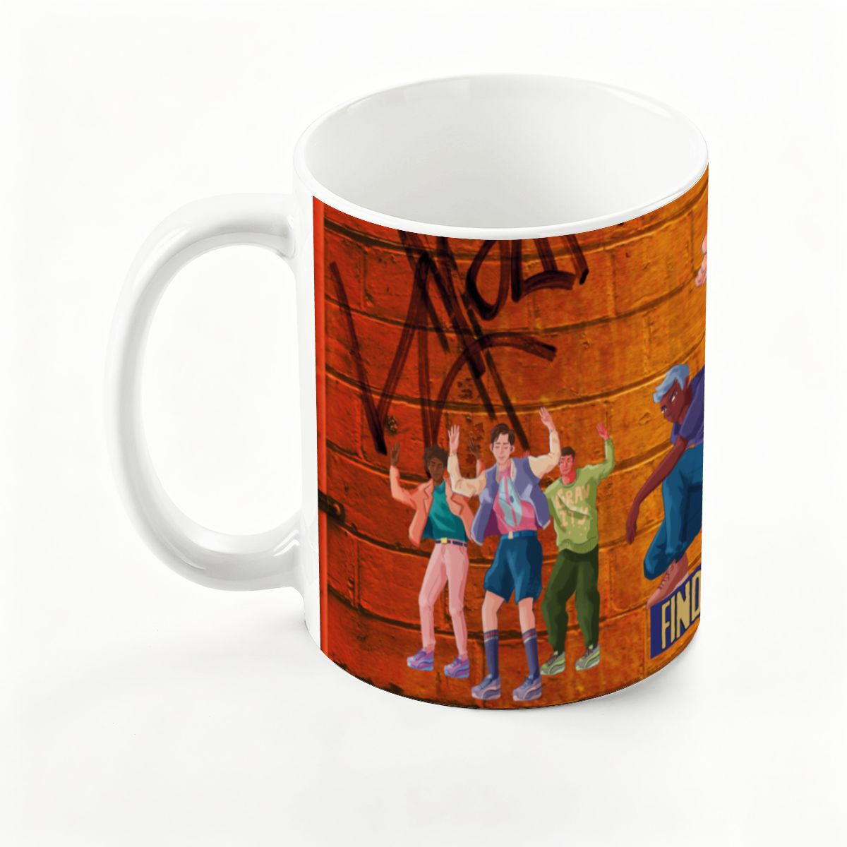 Urban Style: Large Classic Ceramic Mug (15oz)