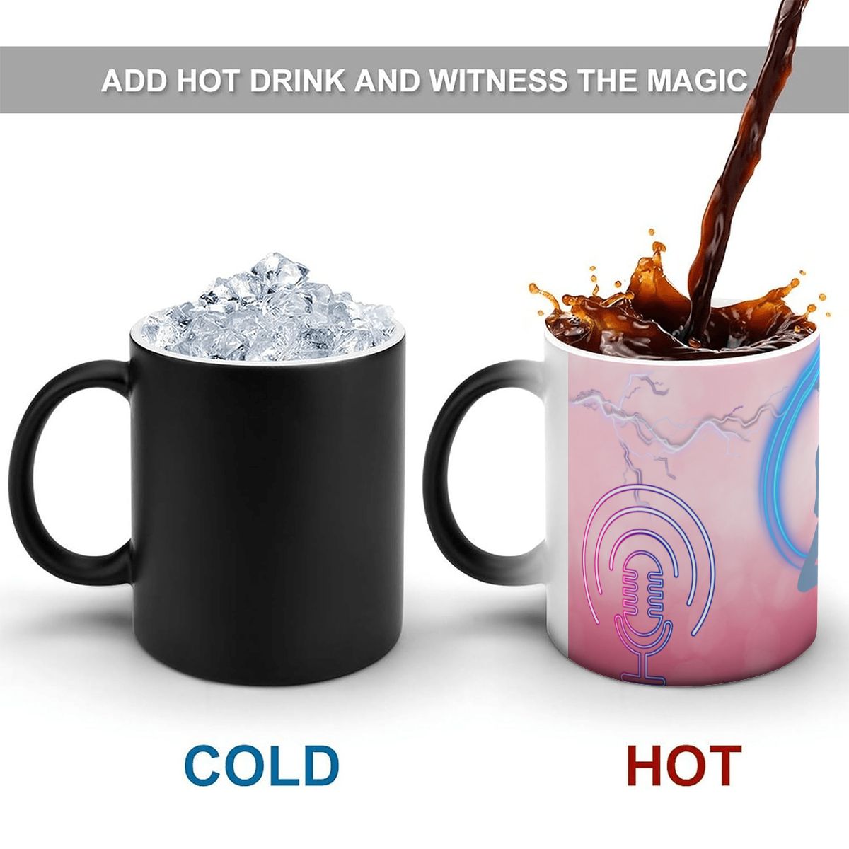 Color Changing Mug (11oz) (Made in USA)