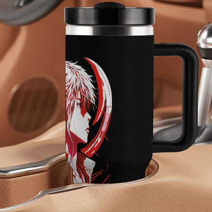 40oz Tumbler with Handle and Straw (Made in USA)