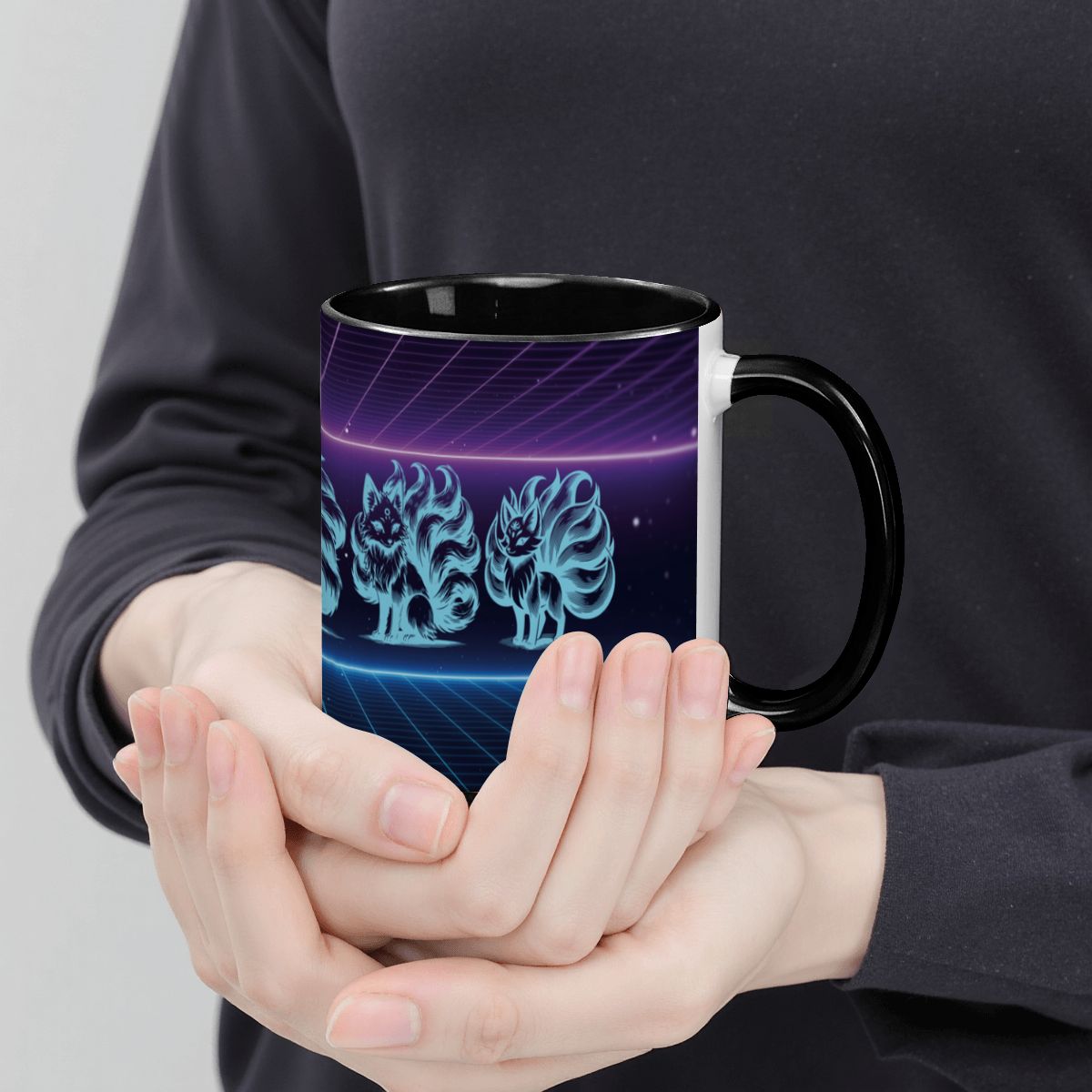 Anime Foxy: Large Classic Ceramic Mug (15oz)