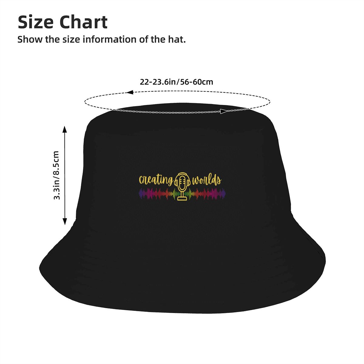 Adult DoubleLayer Bucket Hat (Made in USA)