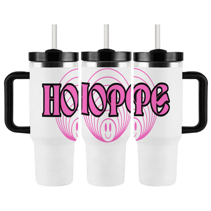 40oz Tumbler with Handle and Straw (Made in USA)