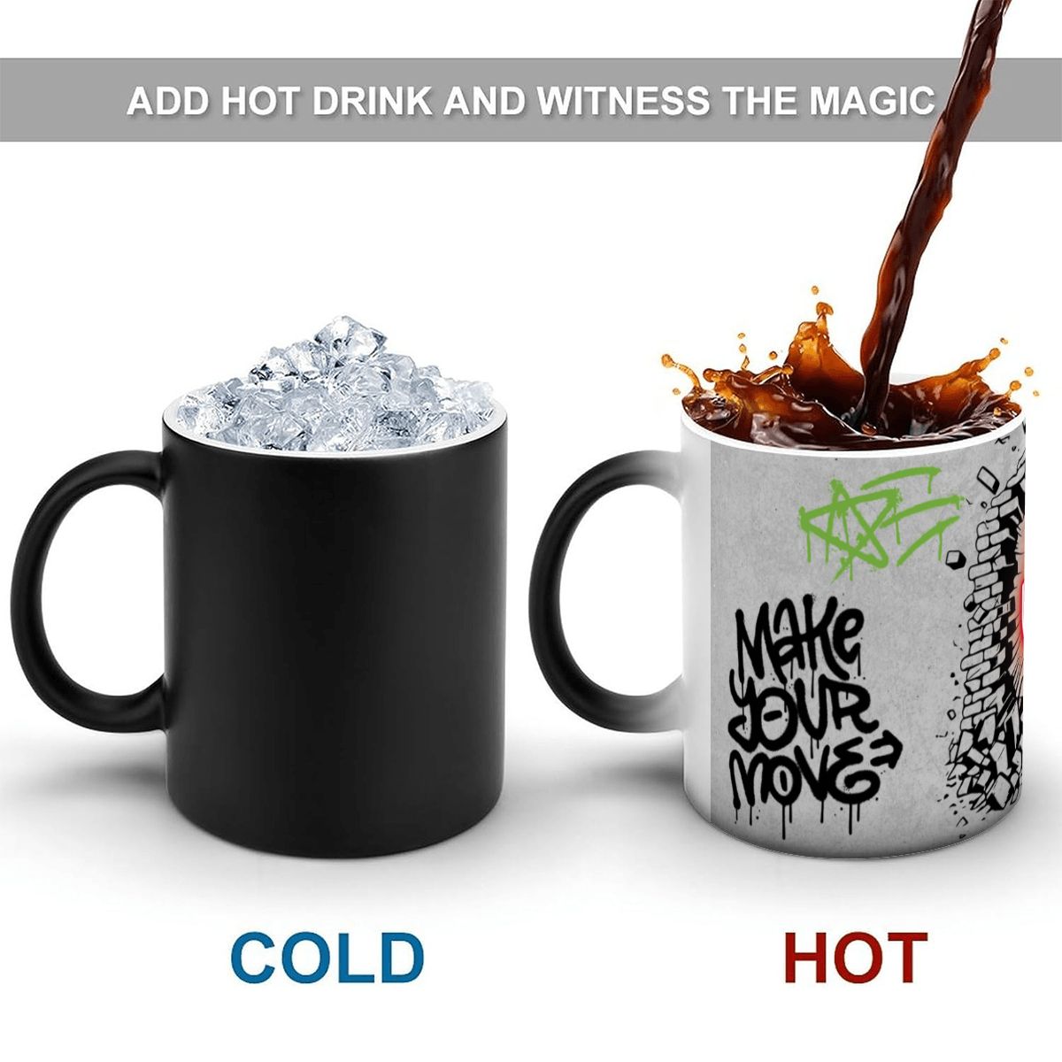 Color Changing Mug (11oz) (Made in USA)