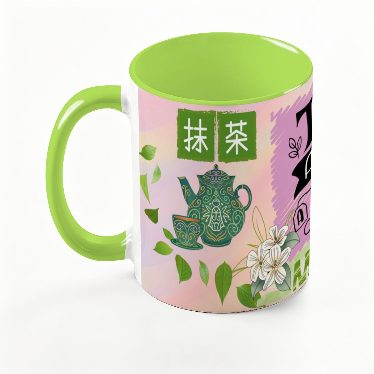 Perfect Tea: Large Classic Ceramic Mug (15oz)