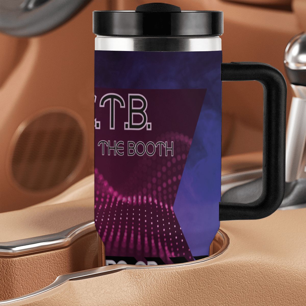 40oz Tumbler with Handle and Straw (Made in USA)