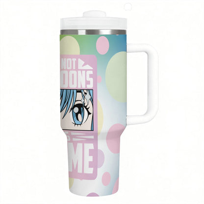 40oz Tumbler with Handle and Straw (Made in USA)