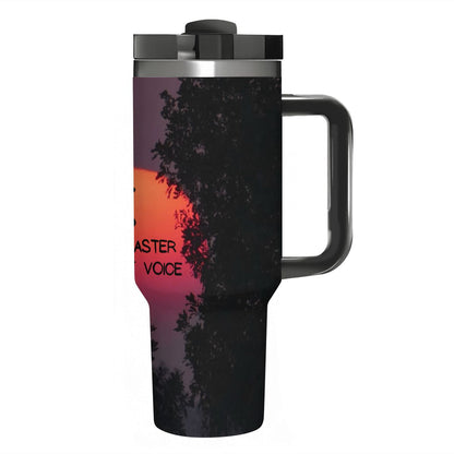 40oz Tumbler with Handle and Straw (Made in USA)
