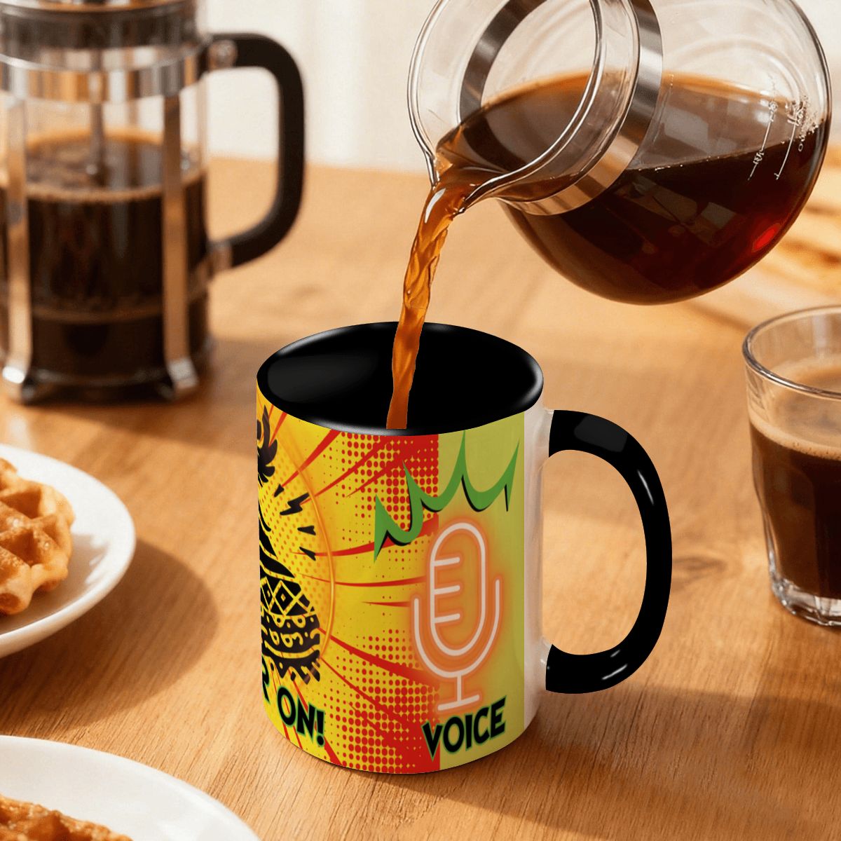 Large Colorful Mug (15oz) (Made in USA)