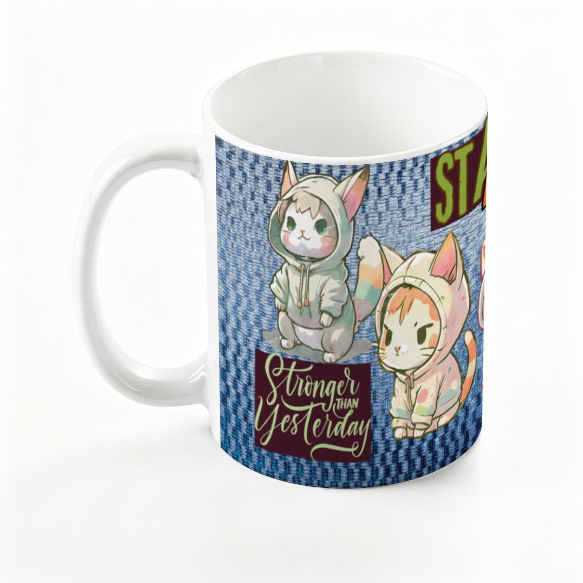 STAND OUT: Large Classic Ceramic Mug (15oz)