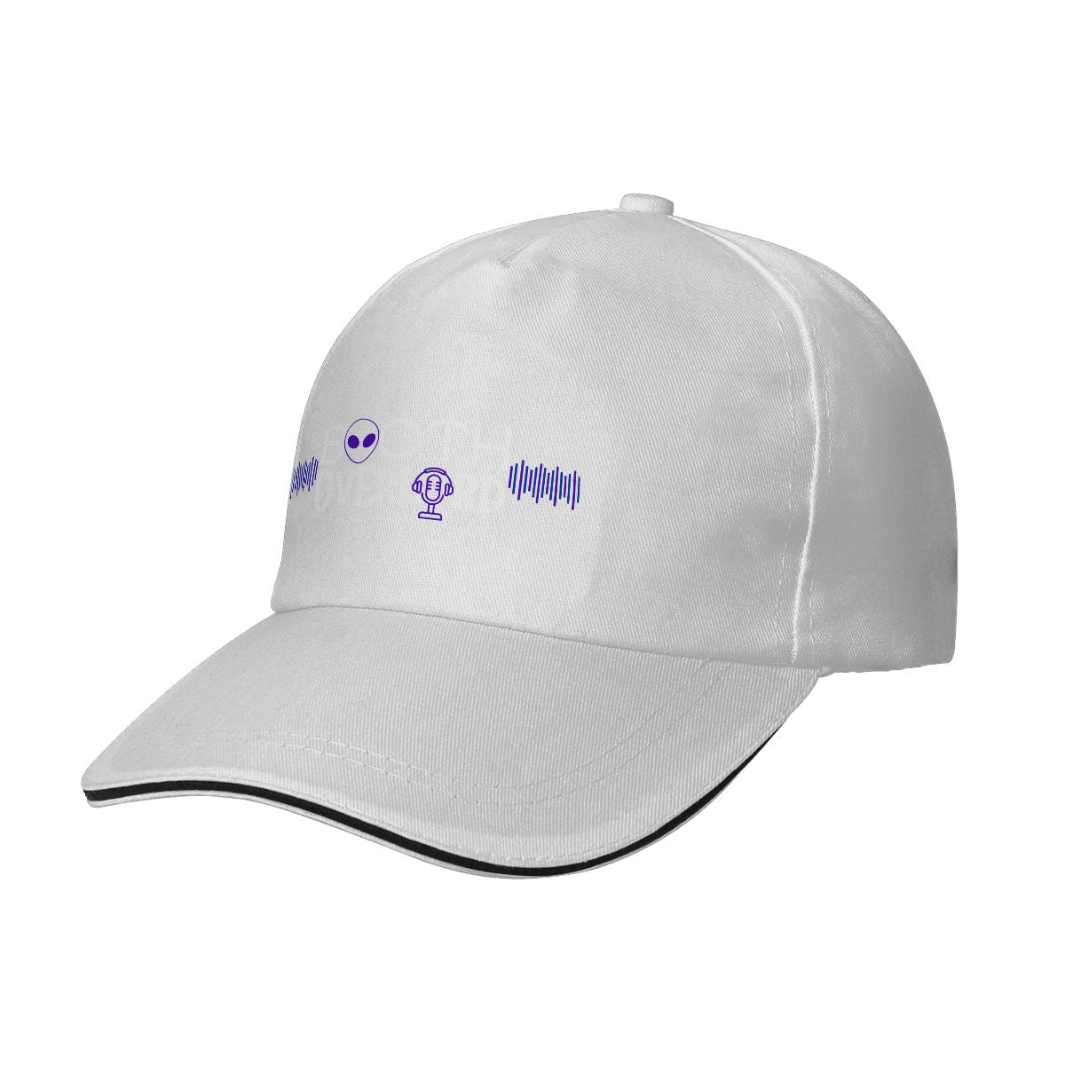 Sandwich Brim Baseball Cap (Made in USA)