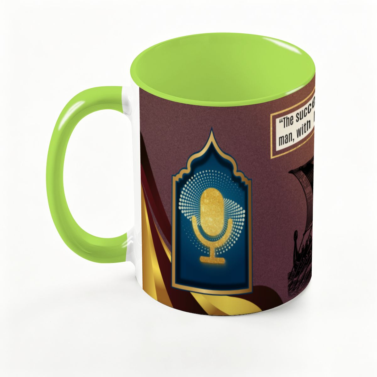 Large Colorful Mug (15oz) (Made in USA)