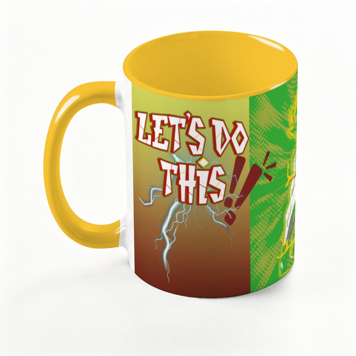 Large Colorful Mug (15oz) (Made in USA)