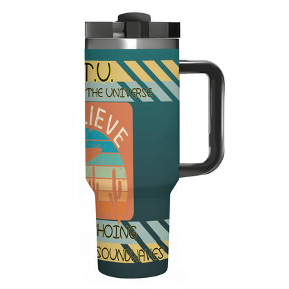 40oz Tumbler with Handle and Straw (Made in USA)