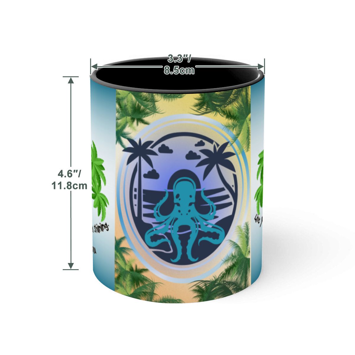 Large Colorful Mug (15oz) (Made in USA)