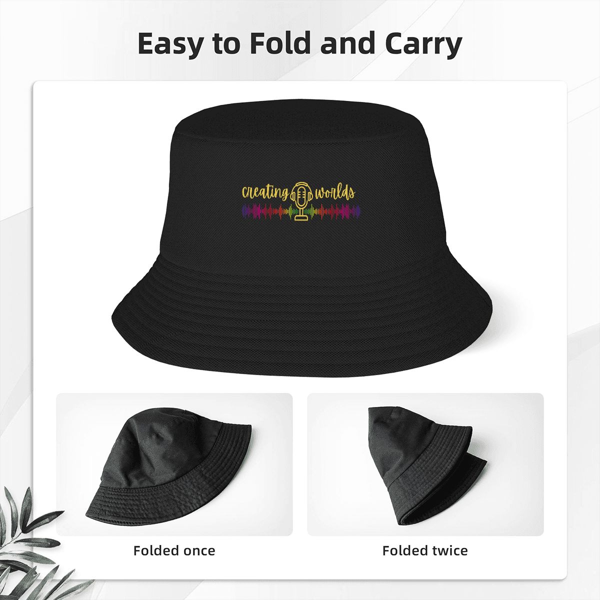 Adult DoubleLayer Bucket Hat (Made in USA)