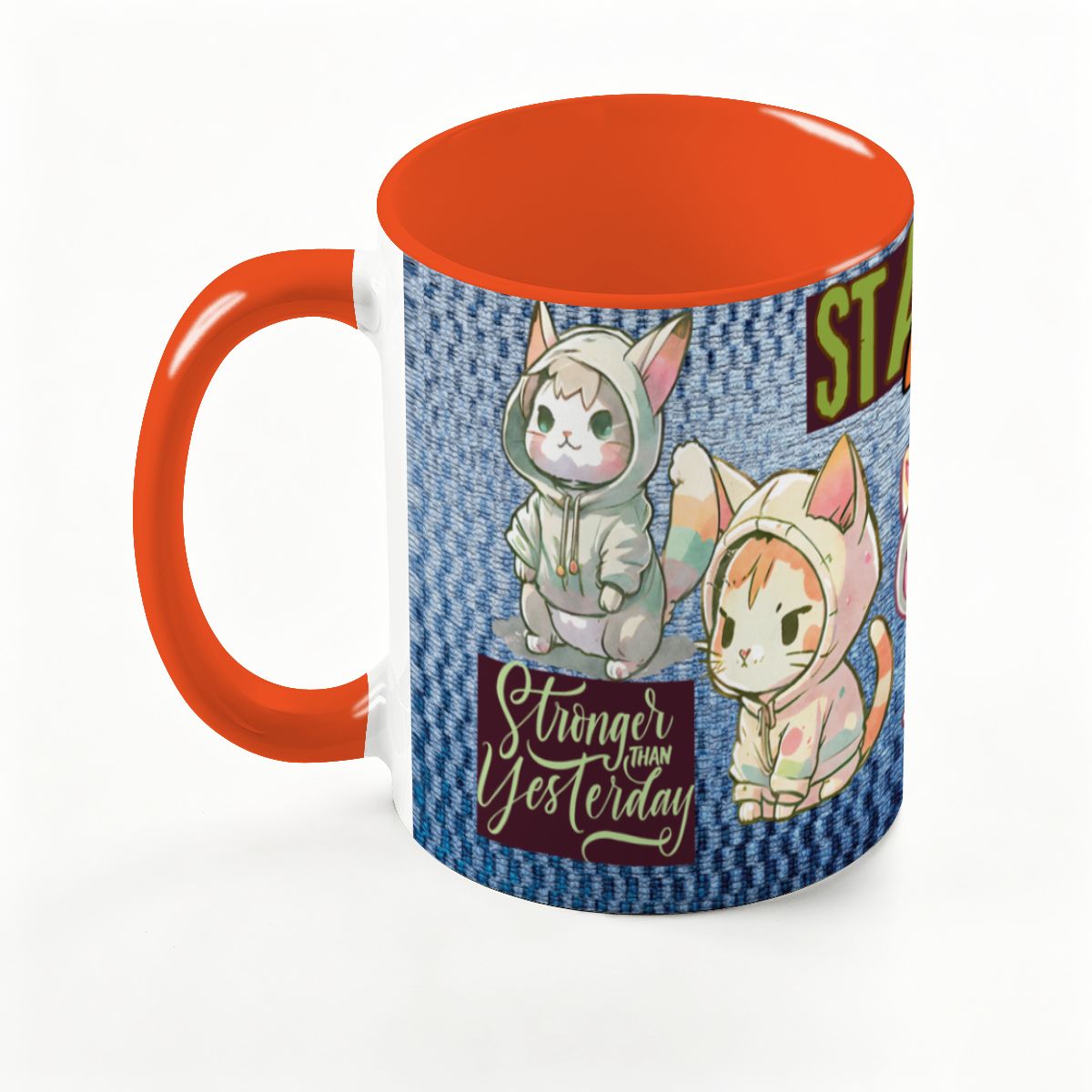 STAND OUT: Large Classic Ceramic Mug (15oz)