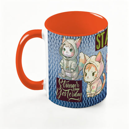 STAND OUT: Large Classic Ceramic Mug (15oz)