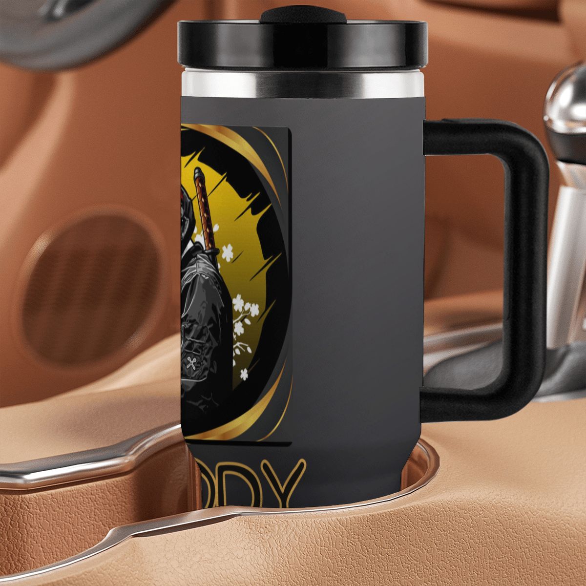 40oz Tumbler with Handle and Straw (Made in USA)
