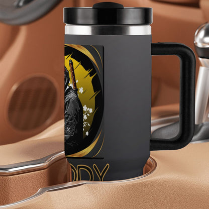 40oz Tumbler with Handle and Straw (Made in USA)