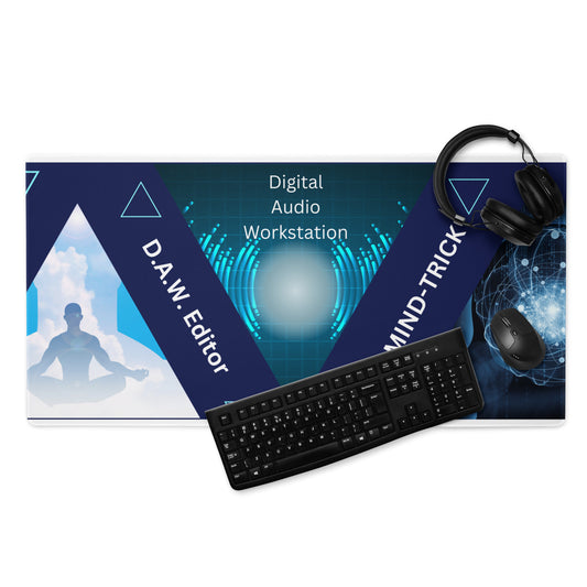 D.A.W. Audio Editor "Mind Trick" Gaming Mouse Pad