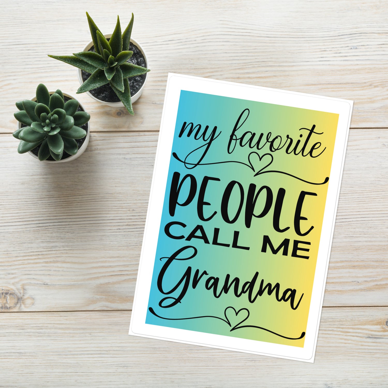 Best Grandma Ever: Kiss Cut Sticker Sheet Large