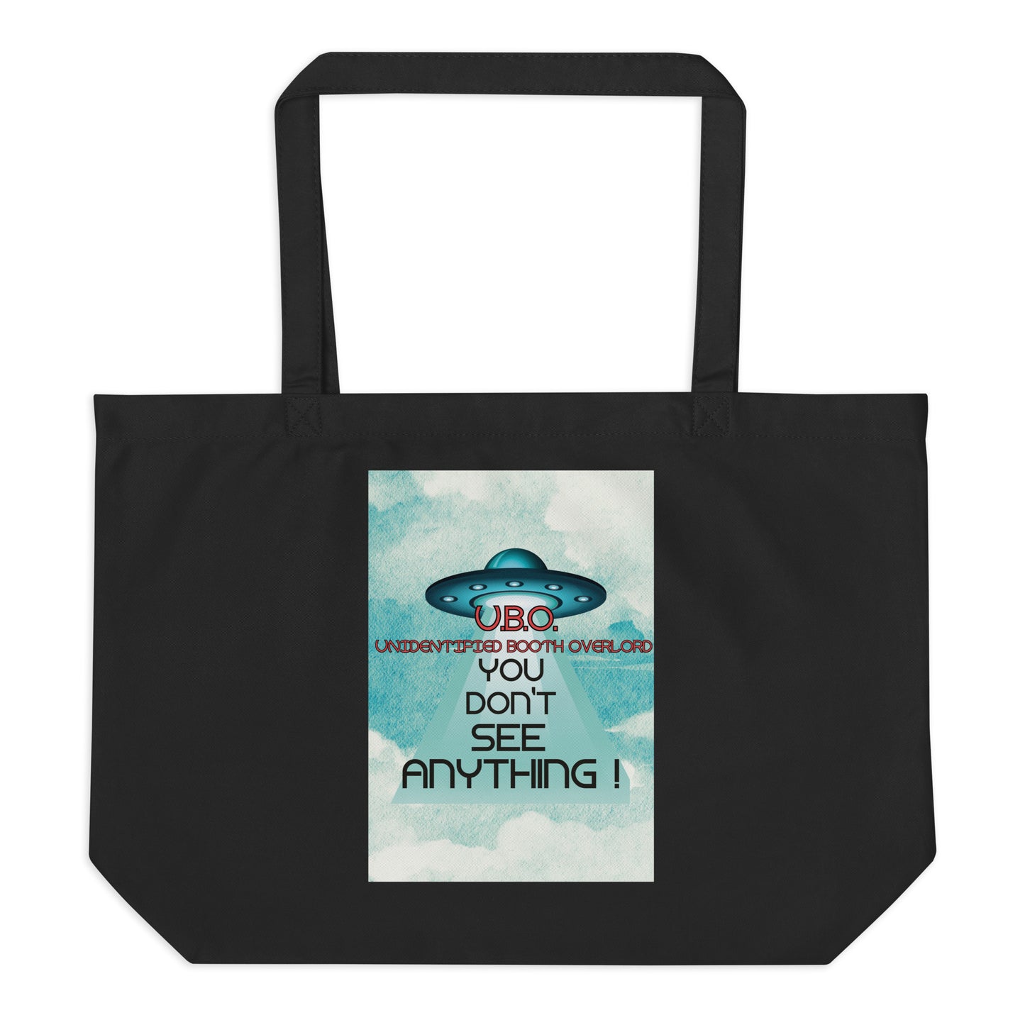 SOTVO Voice Actor Large Organic Tote Bag: Booth Overlord Style