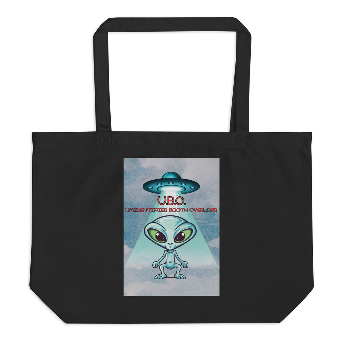 SOTVO Voice Actor Large Organic Tote Bag: Booth Overlord Style