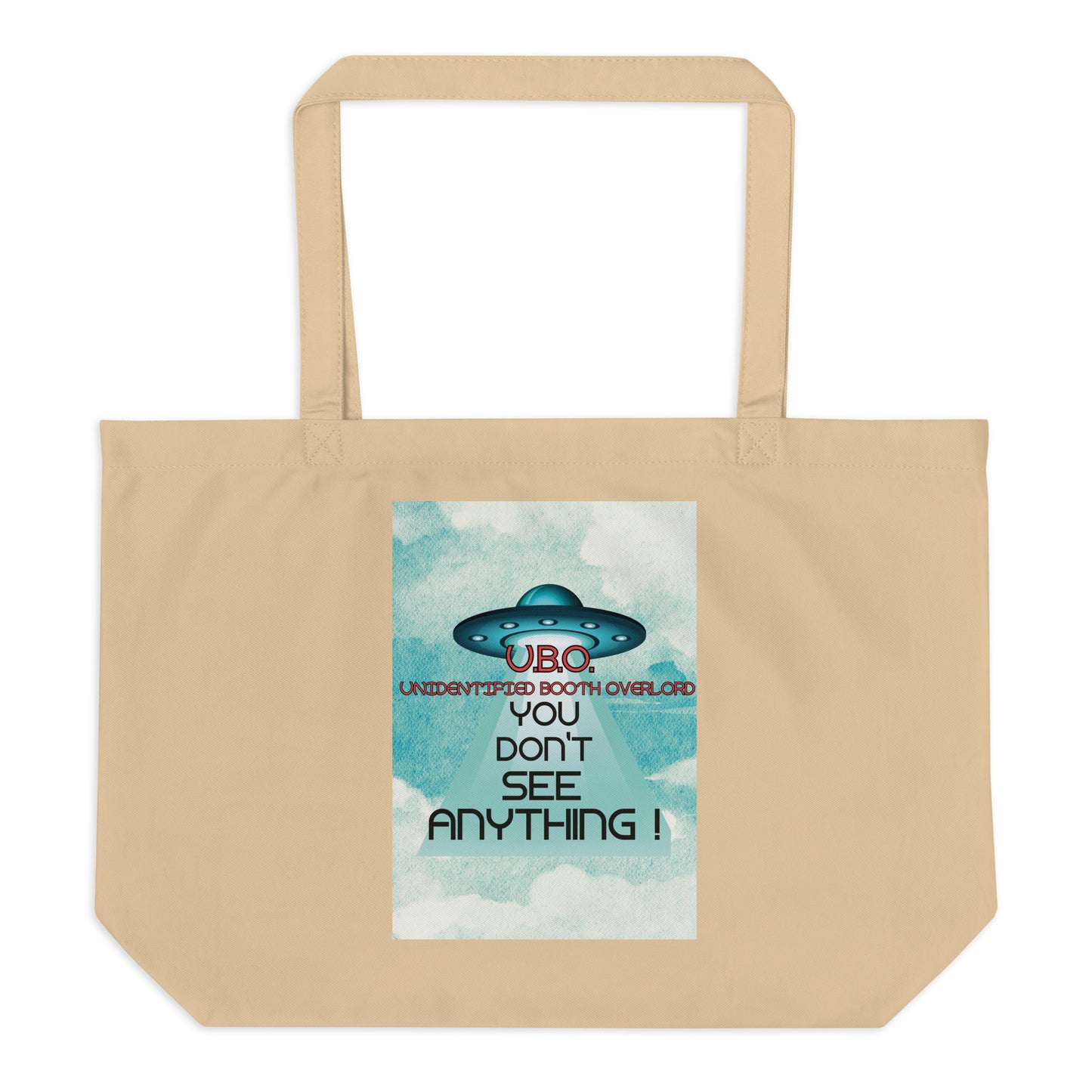 SOTVO Voice Actor Large Organic Tote Bag: Booth Overlord Style