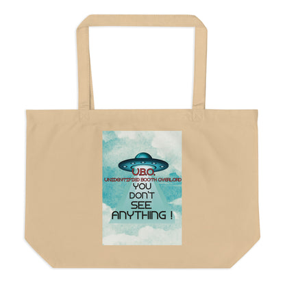 SOTVO Voice Actor Large Organic Tote Bag: Booth Overlord Style