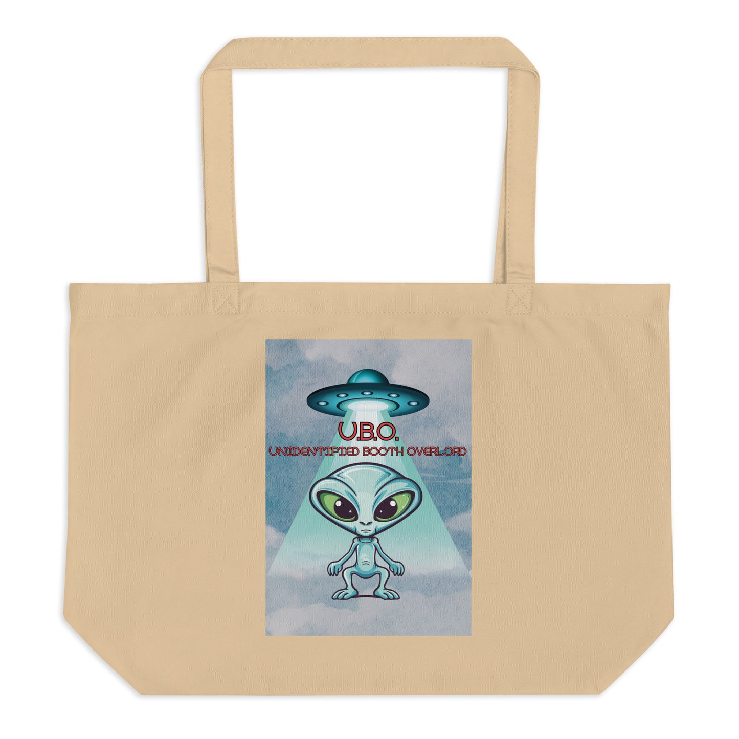 SOTVO Voice Actor Large Organic Tote Bag: Booth Overlord Style