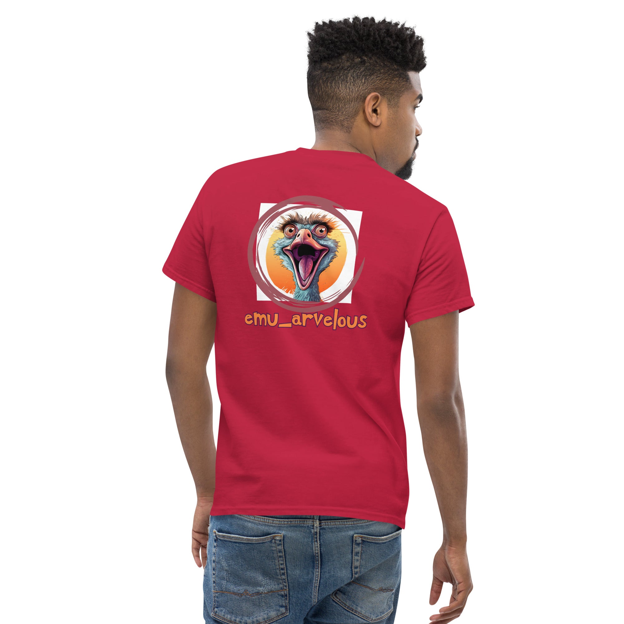 Mascot Spirit Animal Totem:  EMU...arvelous: Men’s Classic Tee T-Shirt: Gildan