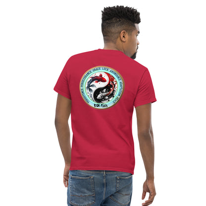 Mascot Spirit Animal Totem:  KOI FISH: Men’s Classic Tee T-Shirt: Gildan