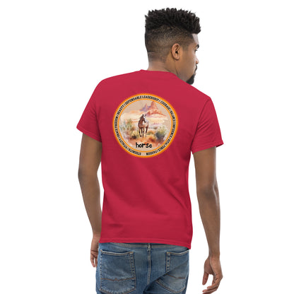 Mascot Spirit Animal Totem:  HORSE: Men’s Classic Tee T-Shirt: Gildan