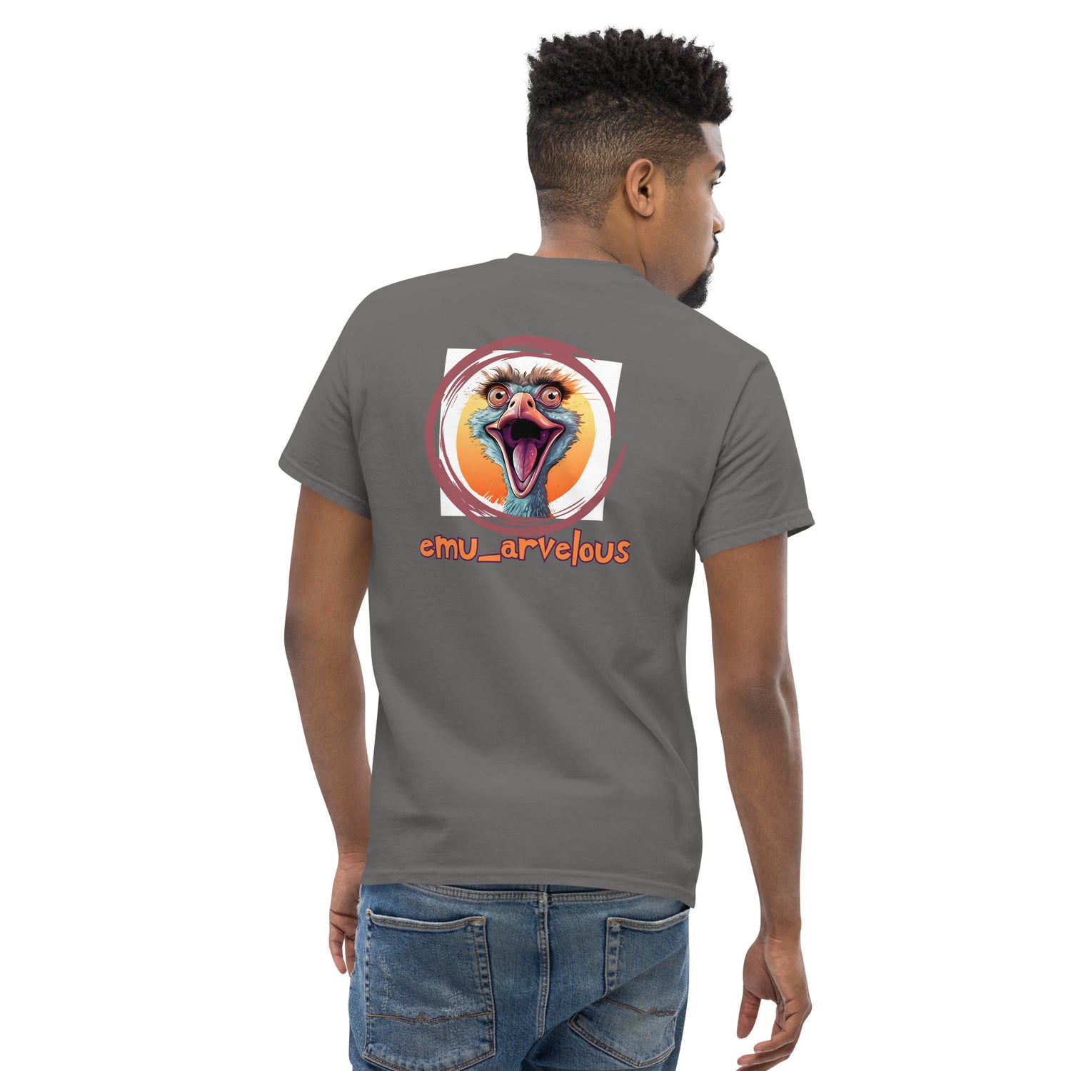 Mascot Spirit Animal Totem:  EMU...arvelous: Men’s Classic Tee T-Shirt: Gildan