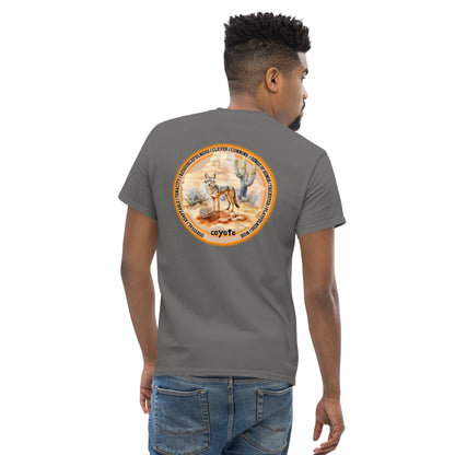 Mascot Spirit Animal Totem:  COYOTE: Men’s Classic Tee T-Shirt: Gildan