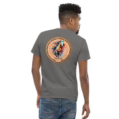 Mascot Spirit Animal Totem:  HORSE: Men’s Classic Tee T-Shirt: Gildan