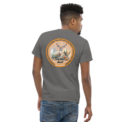 Mascot Spirit Animal Totem:  DEER: Men’s Classic Tee T-Shirt: Gildan