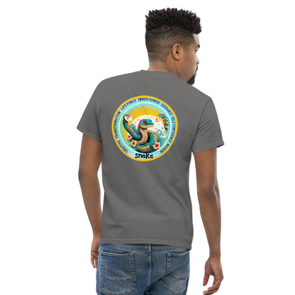 Mascot Spirit Animal Totem:  SNAKE: Men’s Classic Tee T-Shirt: Gildan