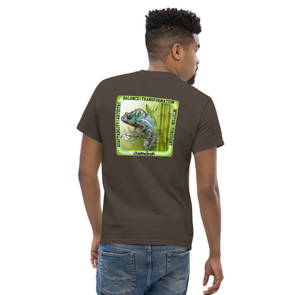 Mascot Spirit Animal Totem:  CHAMELEON: Men’s Classic Tee T-Shirt: Gildan