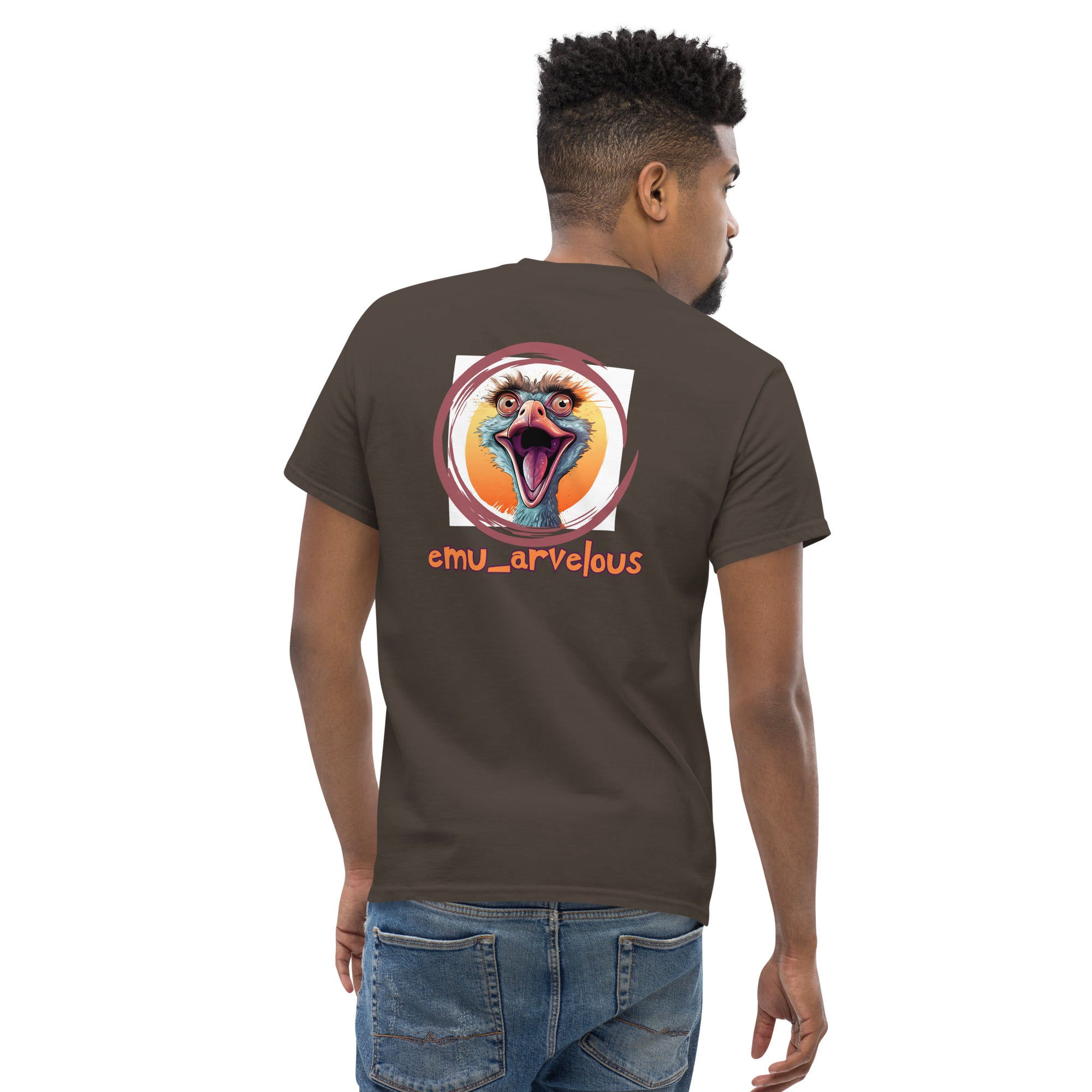 Mascot Spirit Animal Totem:  EMU...arvelous: Men’s Classic Tee T-Shirt: Gildan